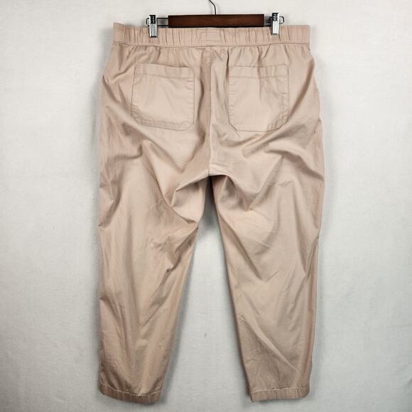 Pact Organic Cotton Joggers Men’s XL Peach Colorway Adjustable Waist Pockets EUC - Picture 7 of 16